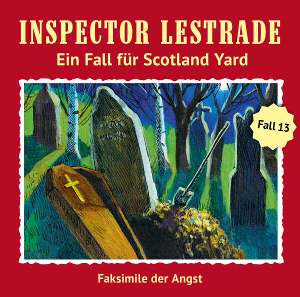 MP3-DOWNLOAD Inspector Lestrade 13: Faksimilie der Angst