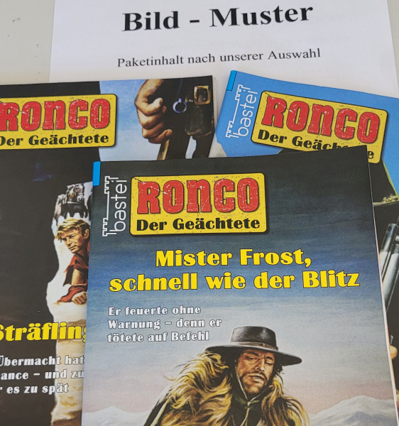 Romanpaket: Ronco-Romane Neuauflage 10 Diverse